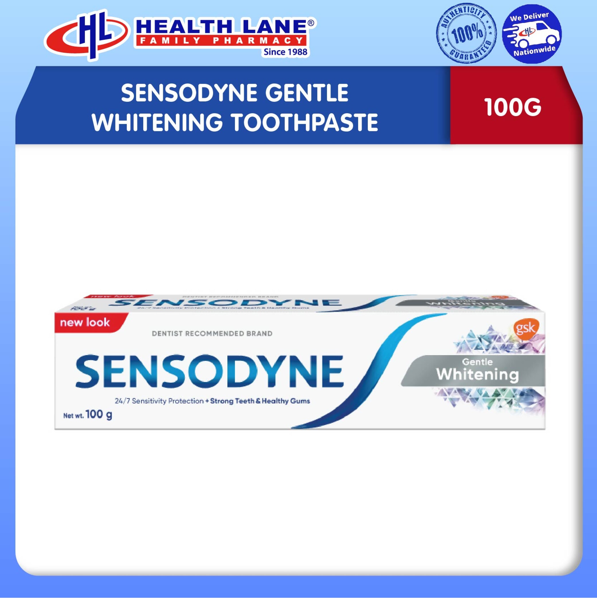 SENSODYNE GENTLE WHITENING TOOTHPASTE (100G)